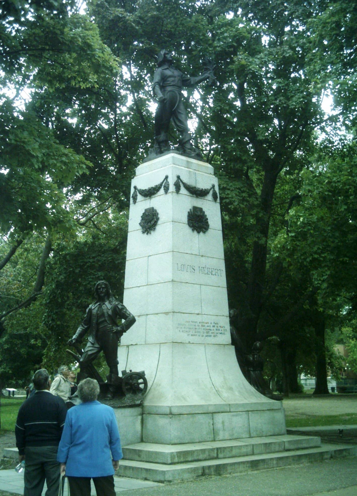 Louis Hebert Monument