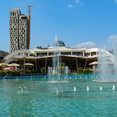 Nearby Cafes and Lake