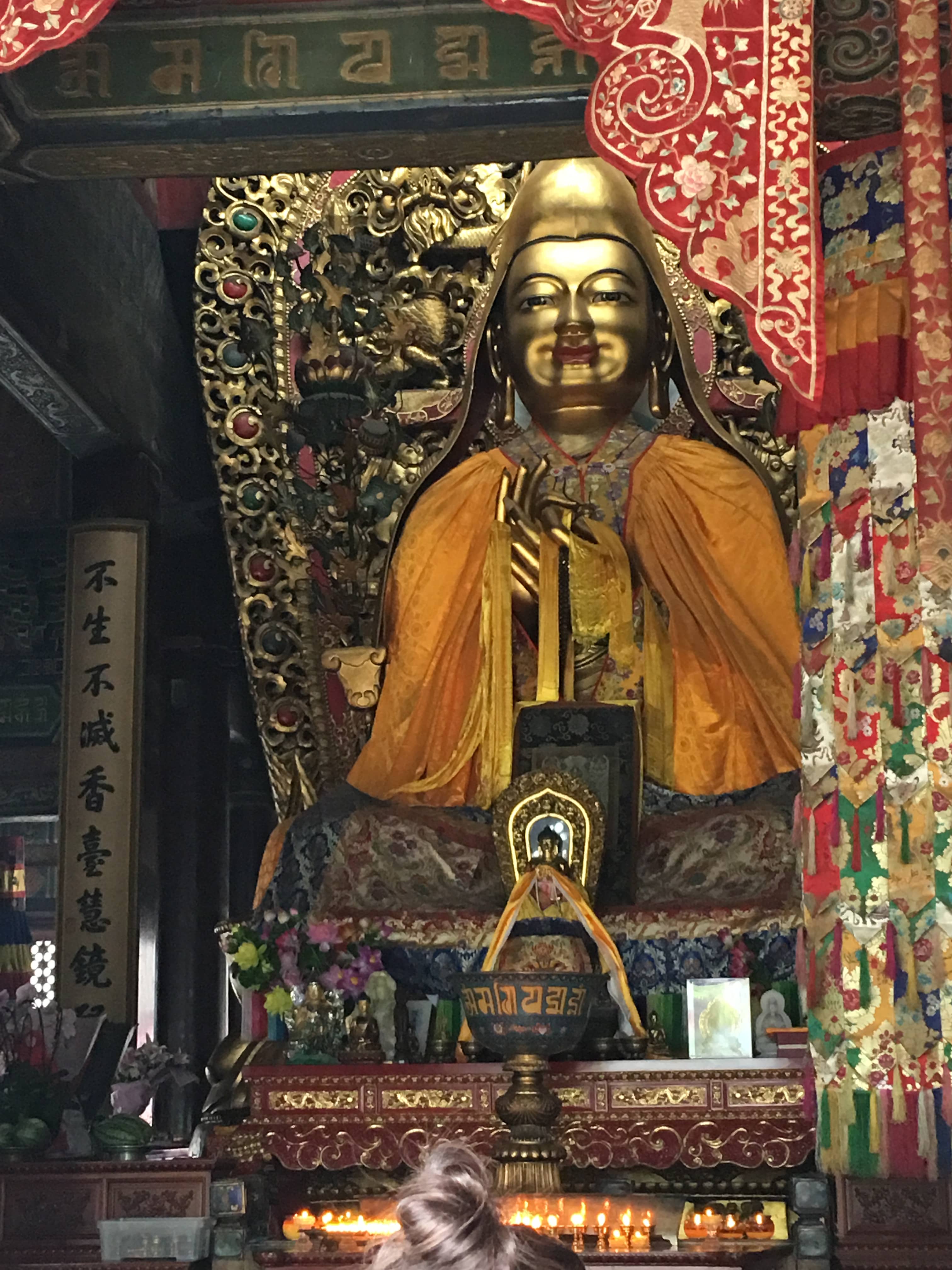 Statue of Tsongkhapa