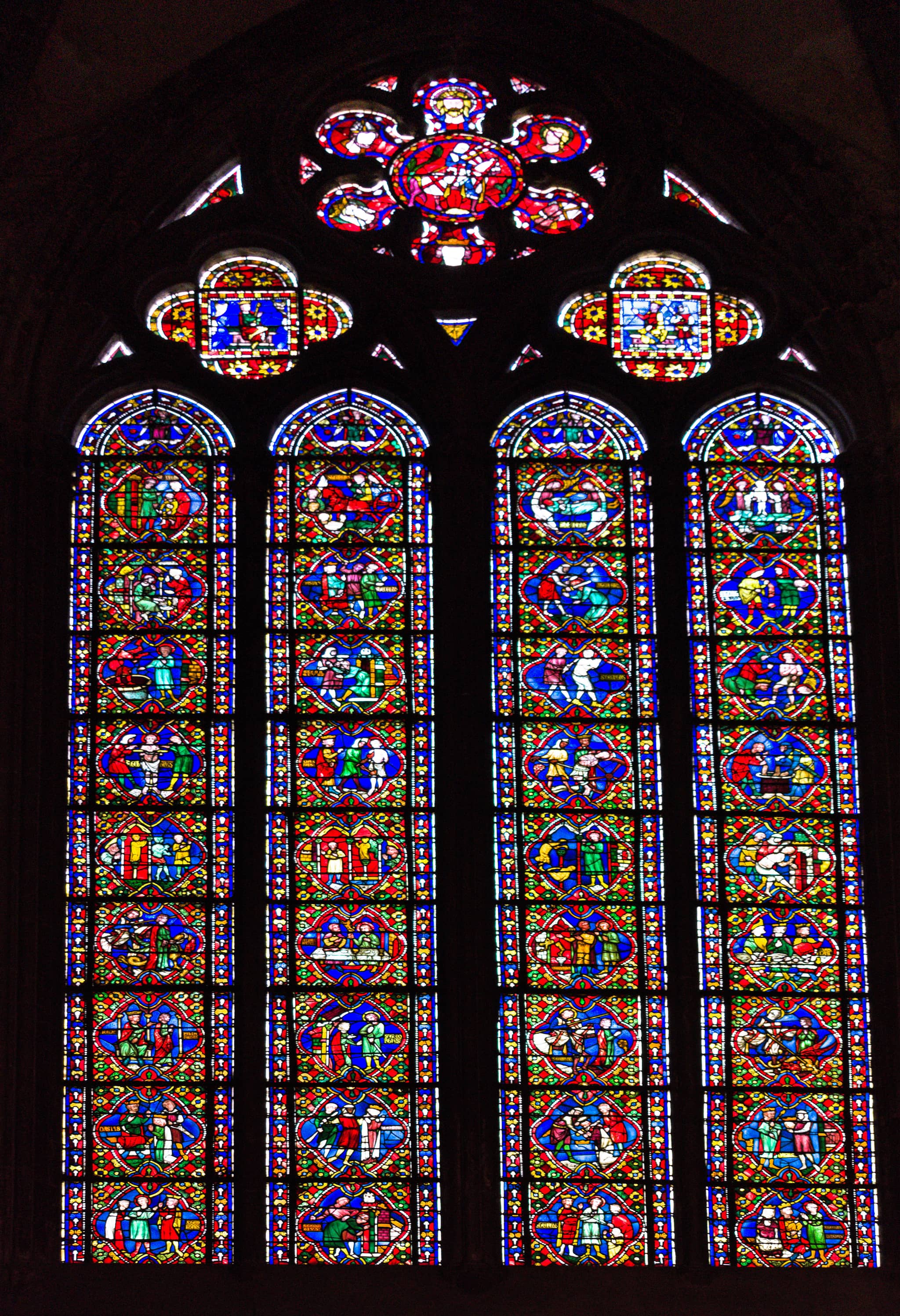 Vibrant Stained Glass