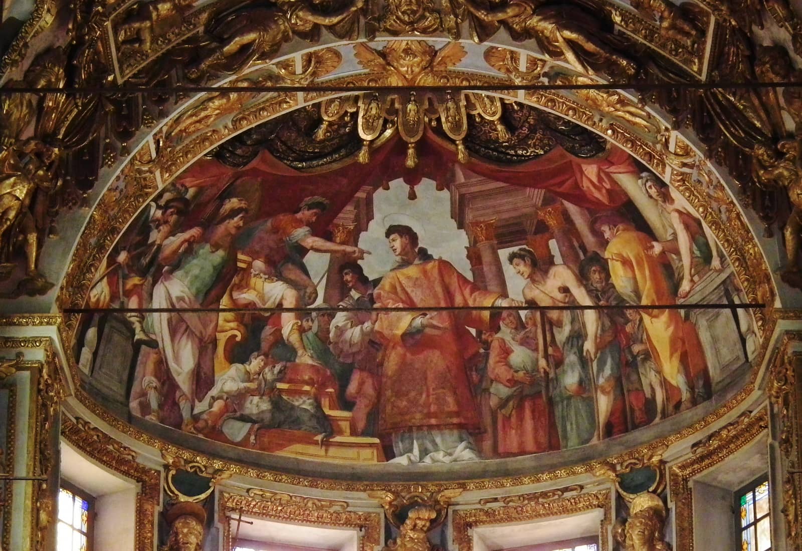 Frescoed Interior