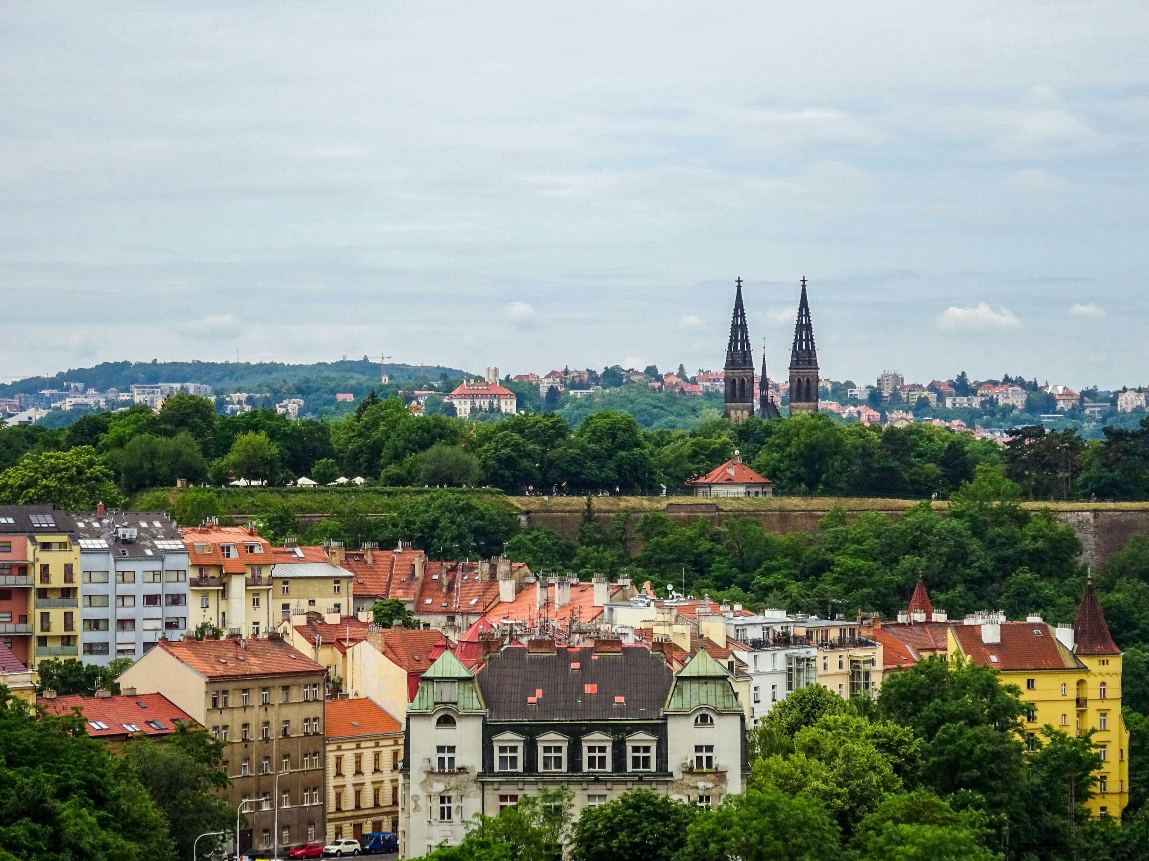 Vyšehrad Fortress Views