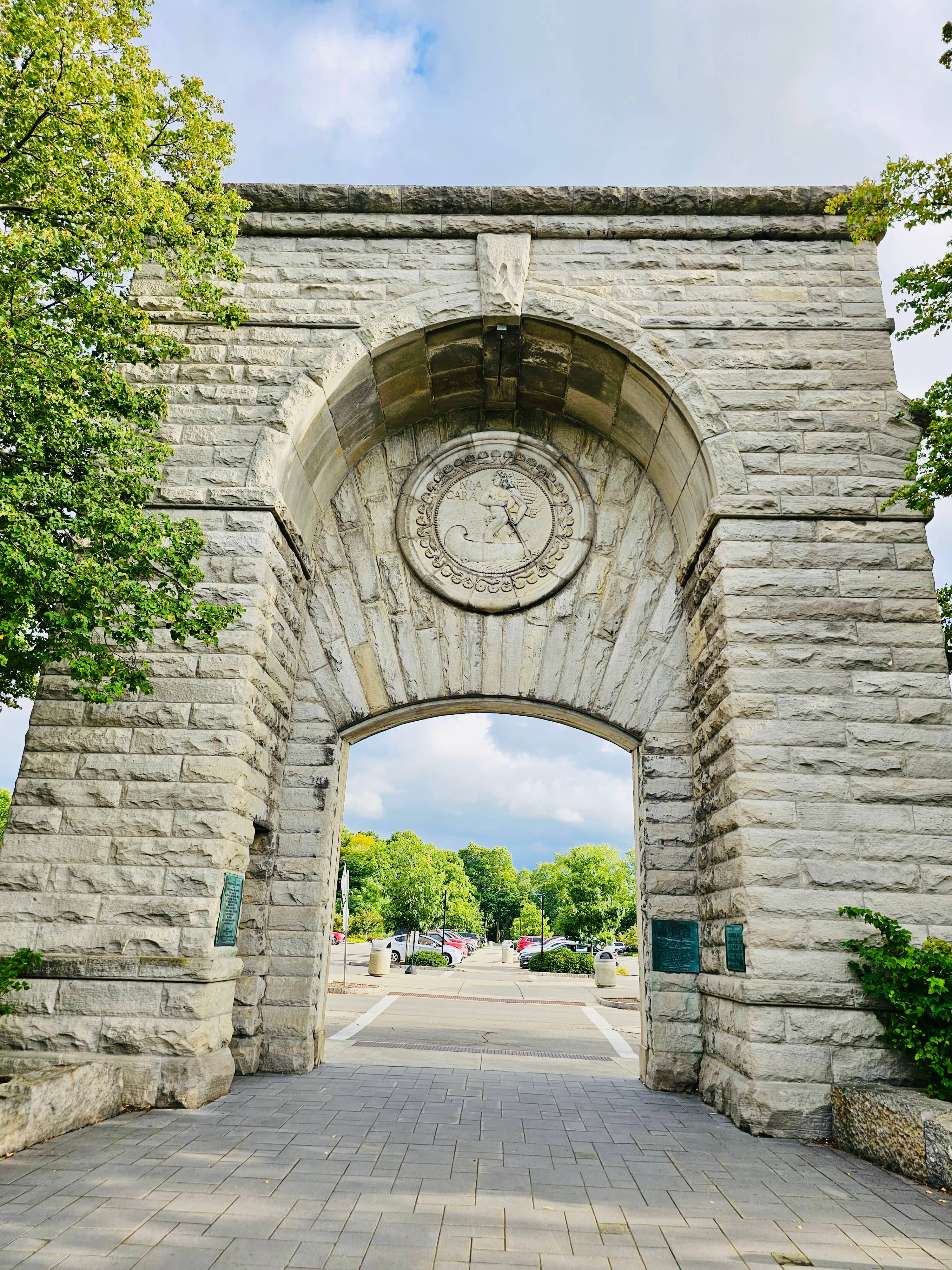 Peaceful Stone Walkways