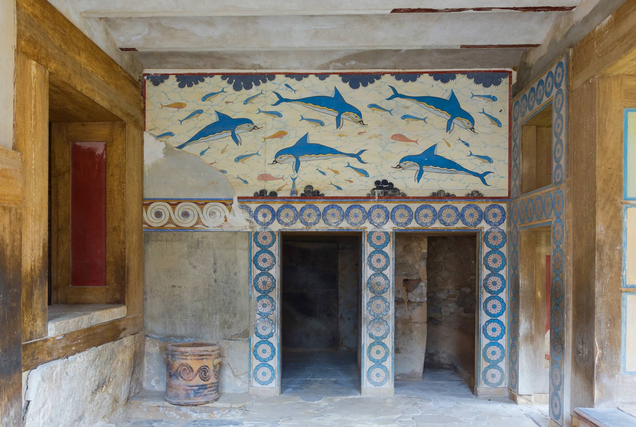 Frescoes and Reconstructions