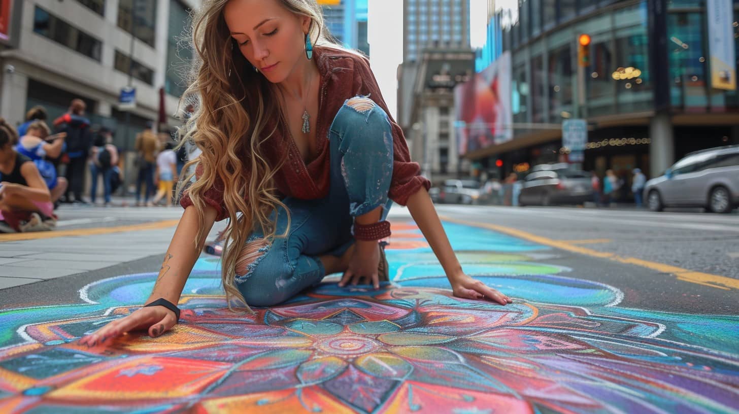 Artist Chalk Walk