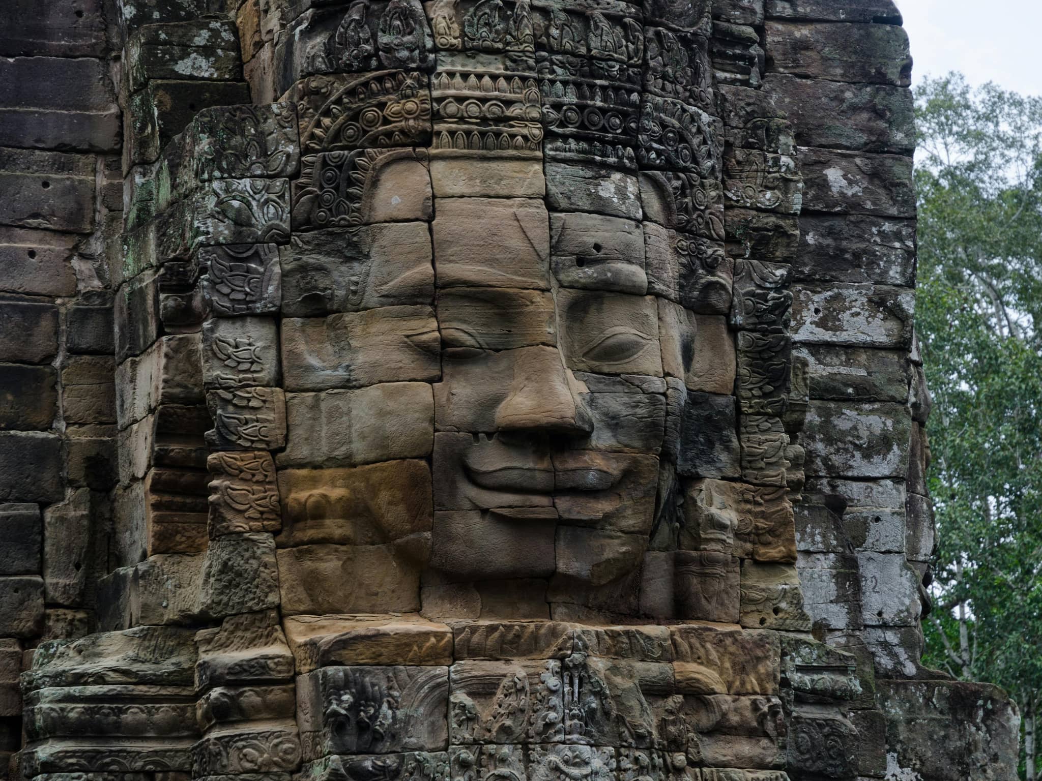 Intricate Buddha Reliefs