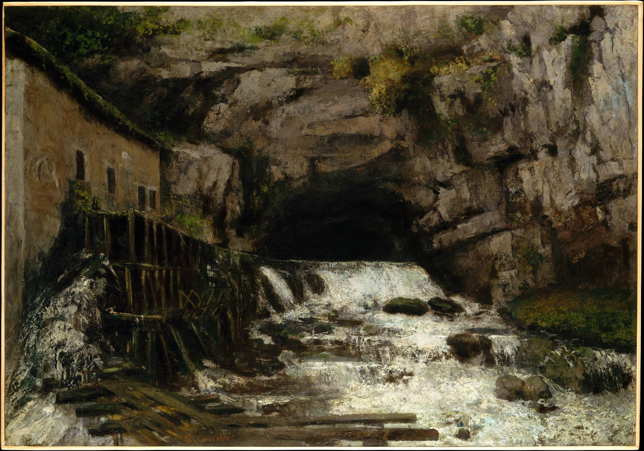 Gustave Courbet's Inspiration