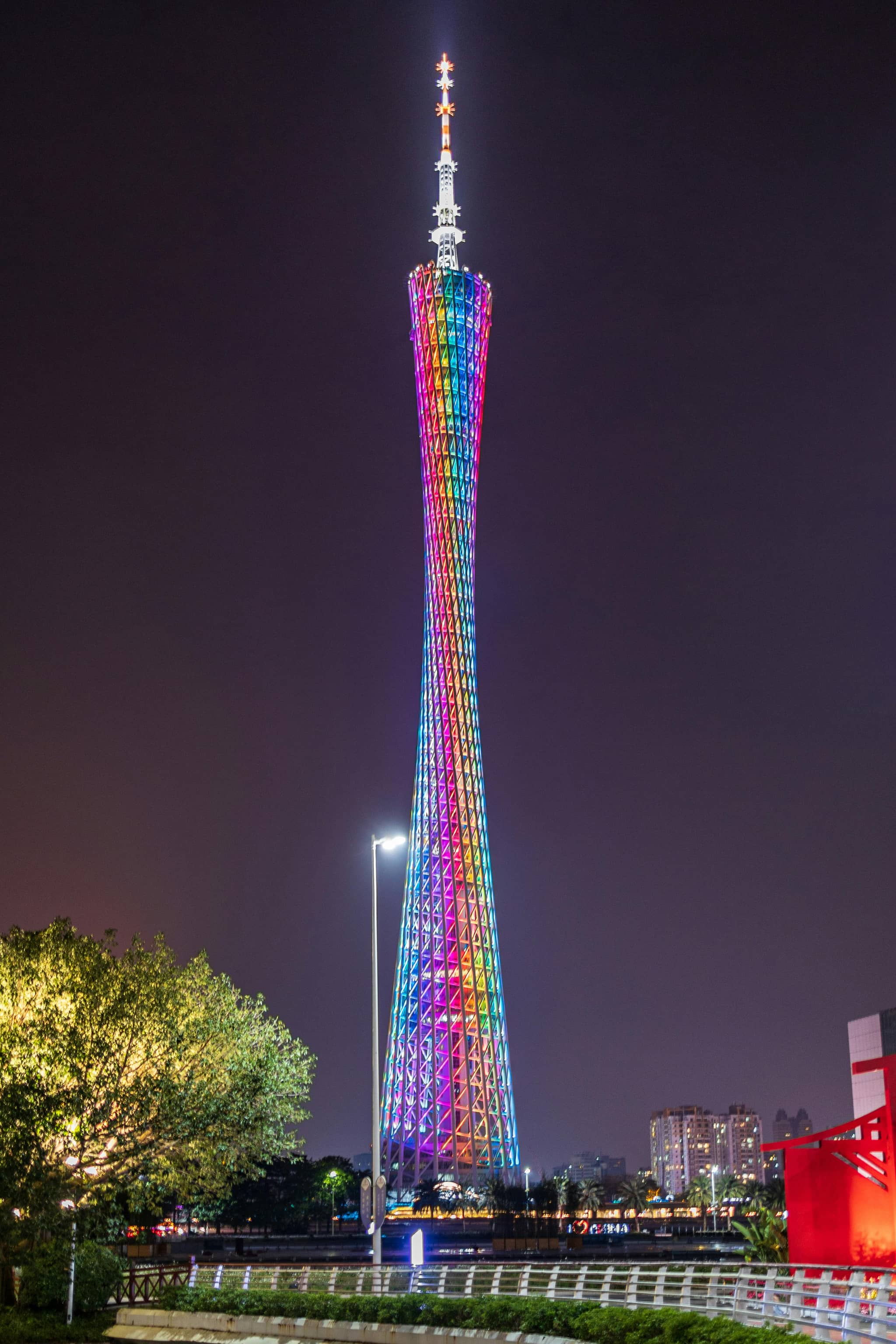 Dazzling Nighttime Illumination