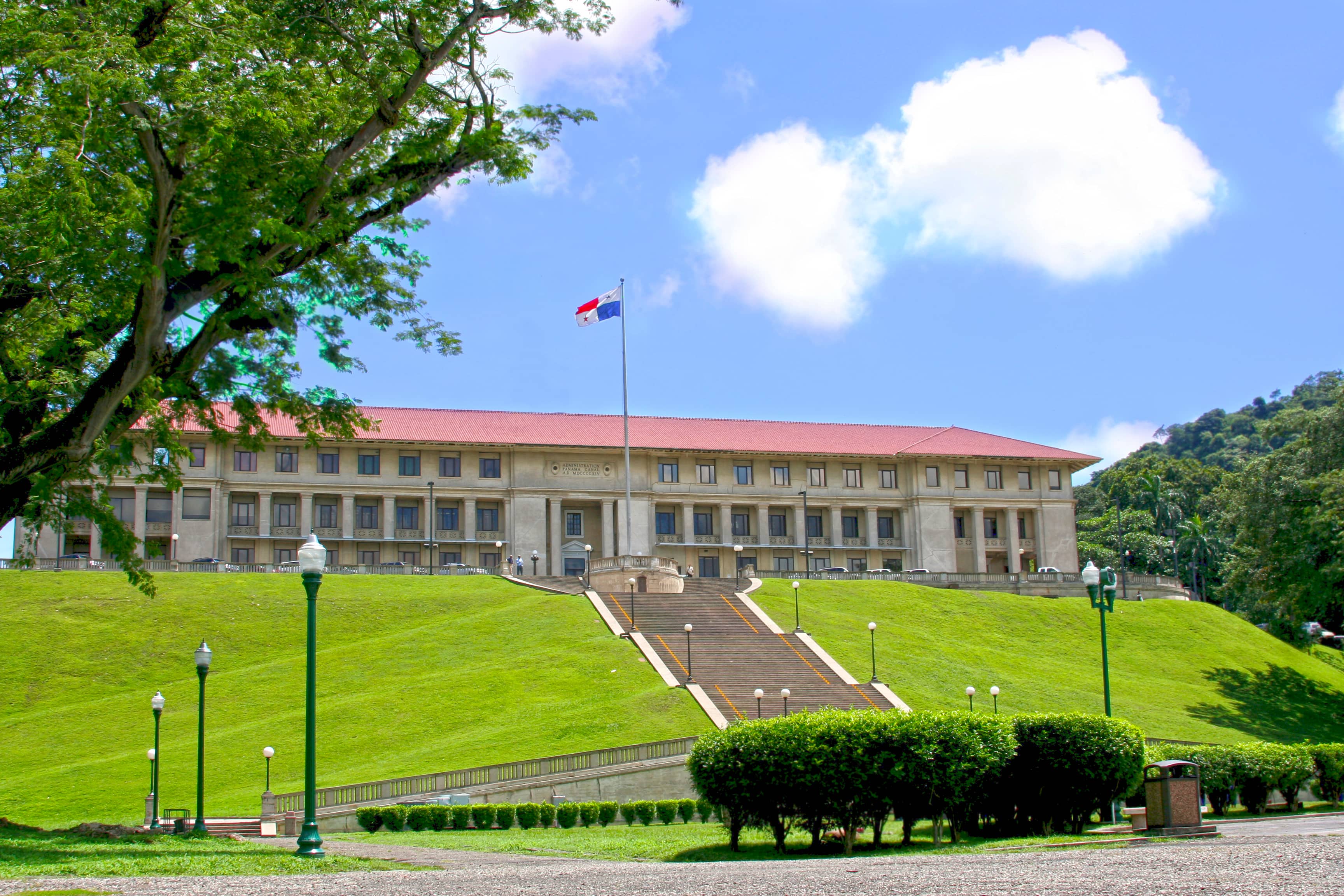 Panama Canal Administration Building Views