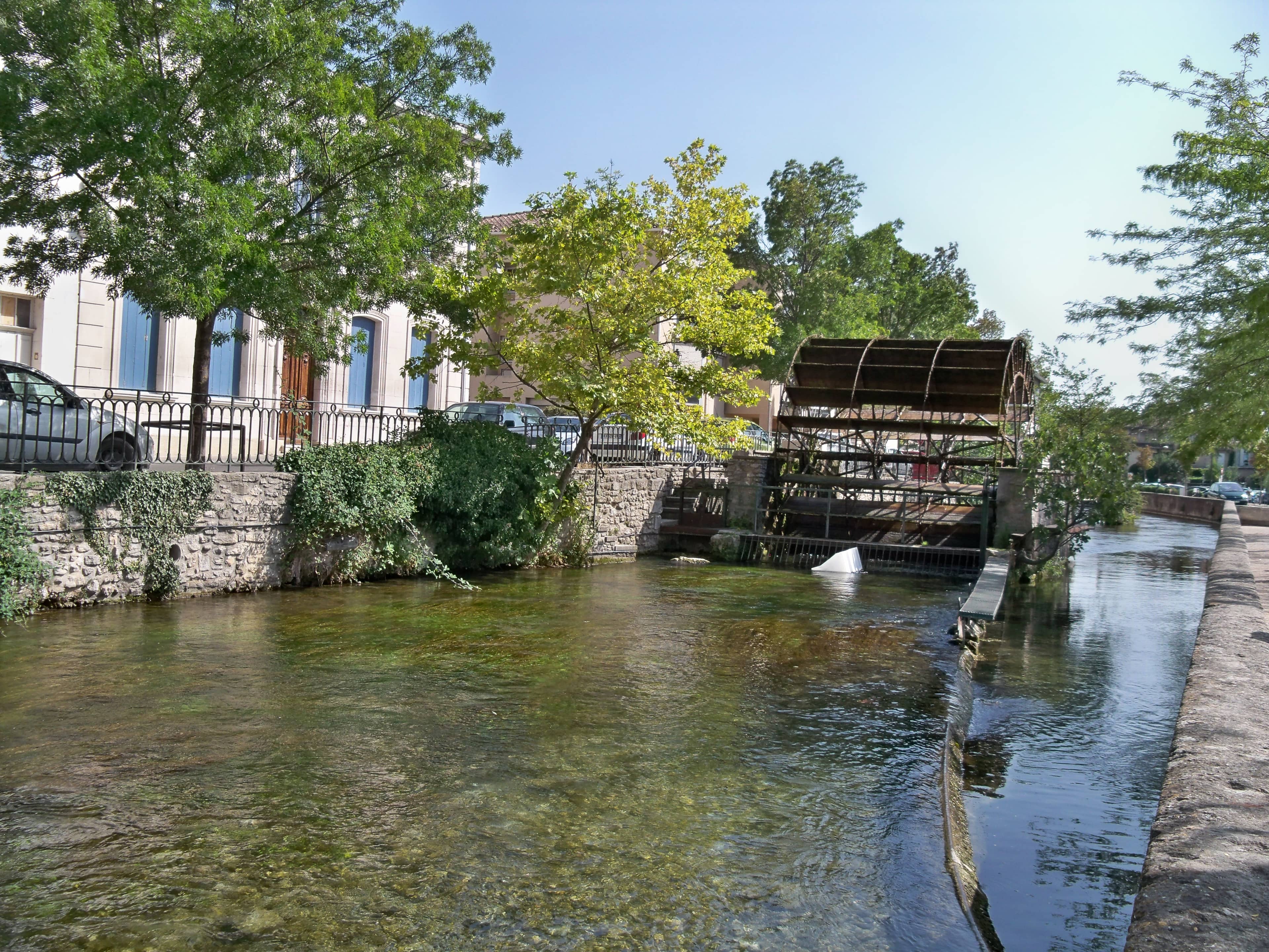 The Sorgue River & Water Wheels