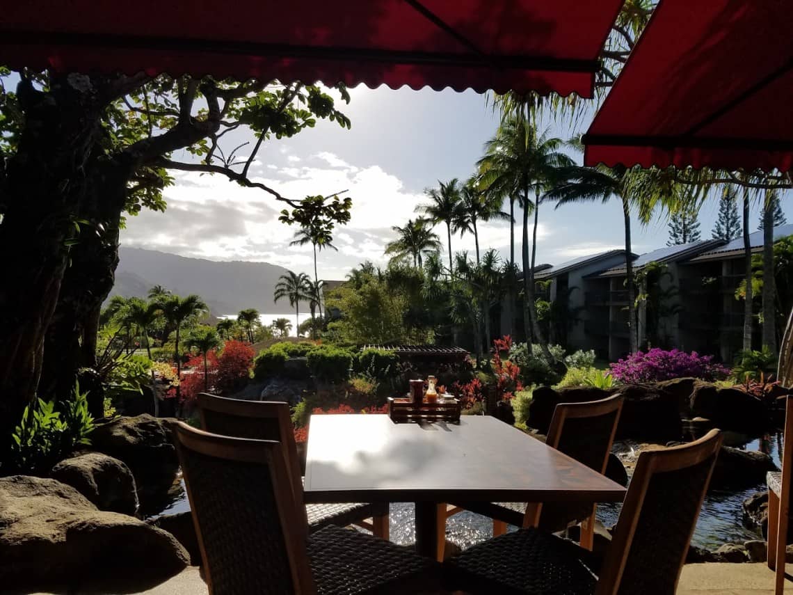 Scenic Outdoor Seating