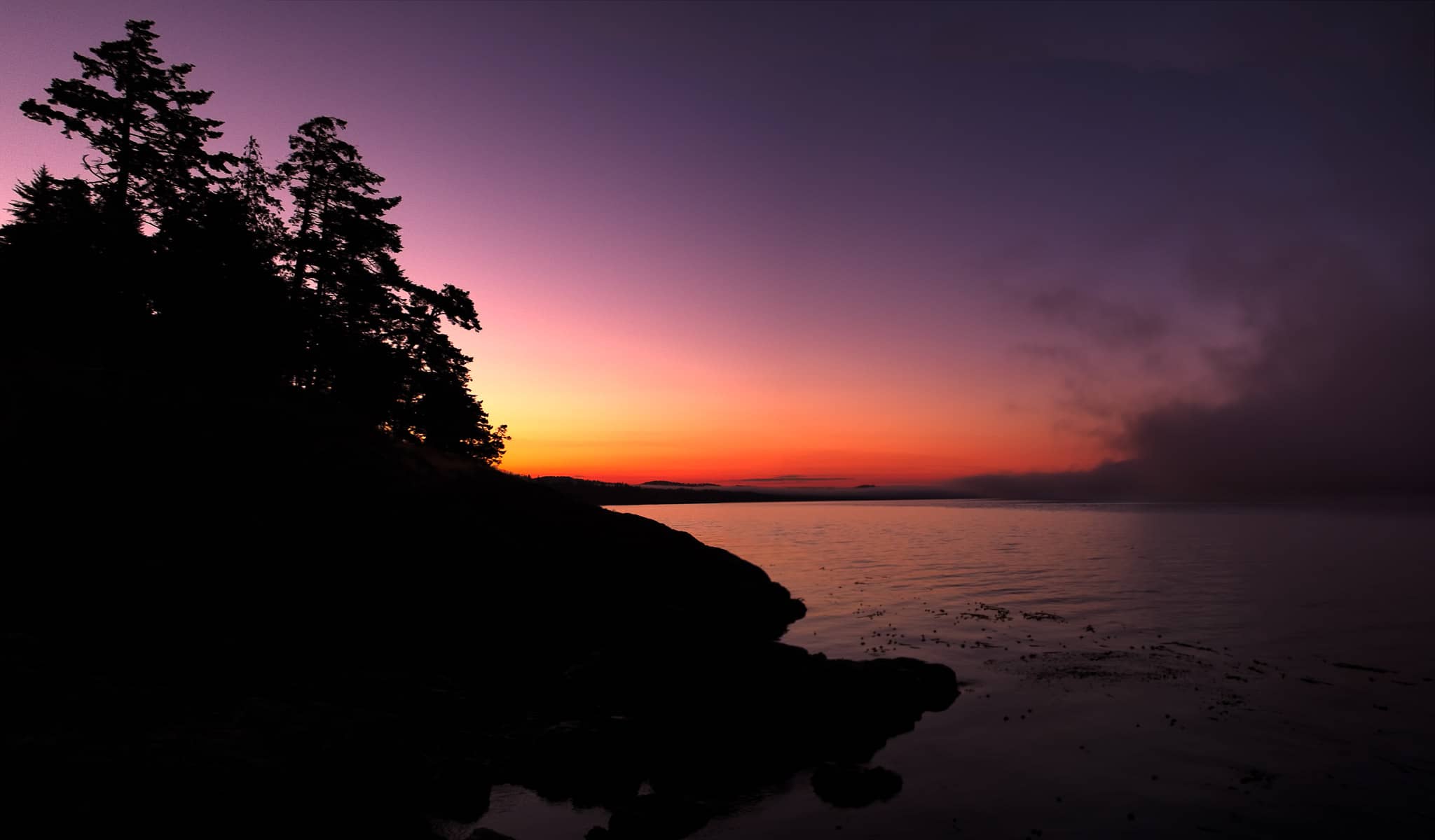 Sunset over Puget Sound