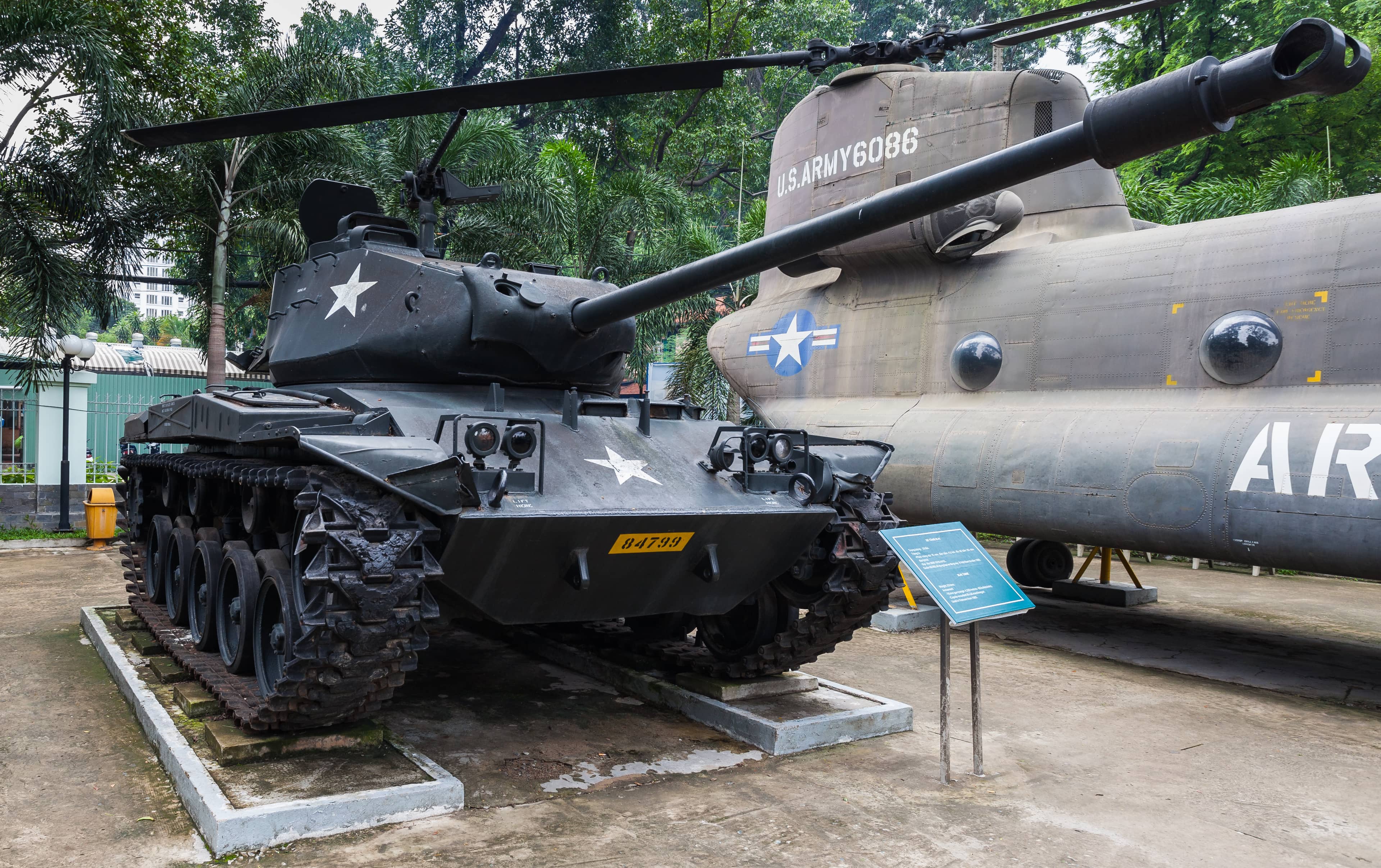 Outdoor Military Artifacts