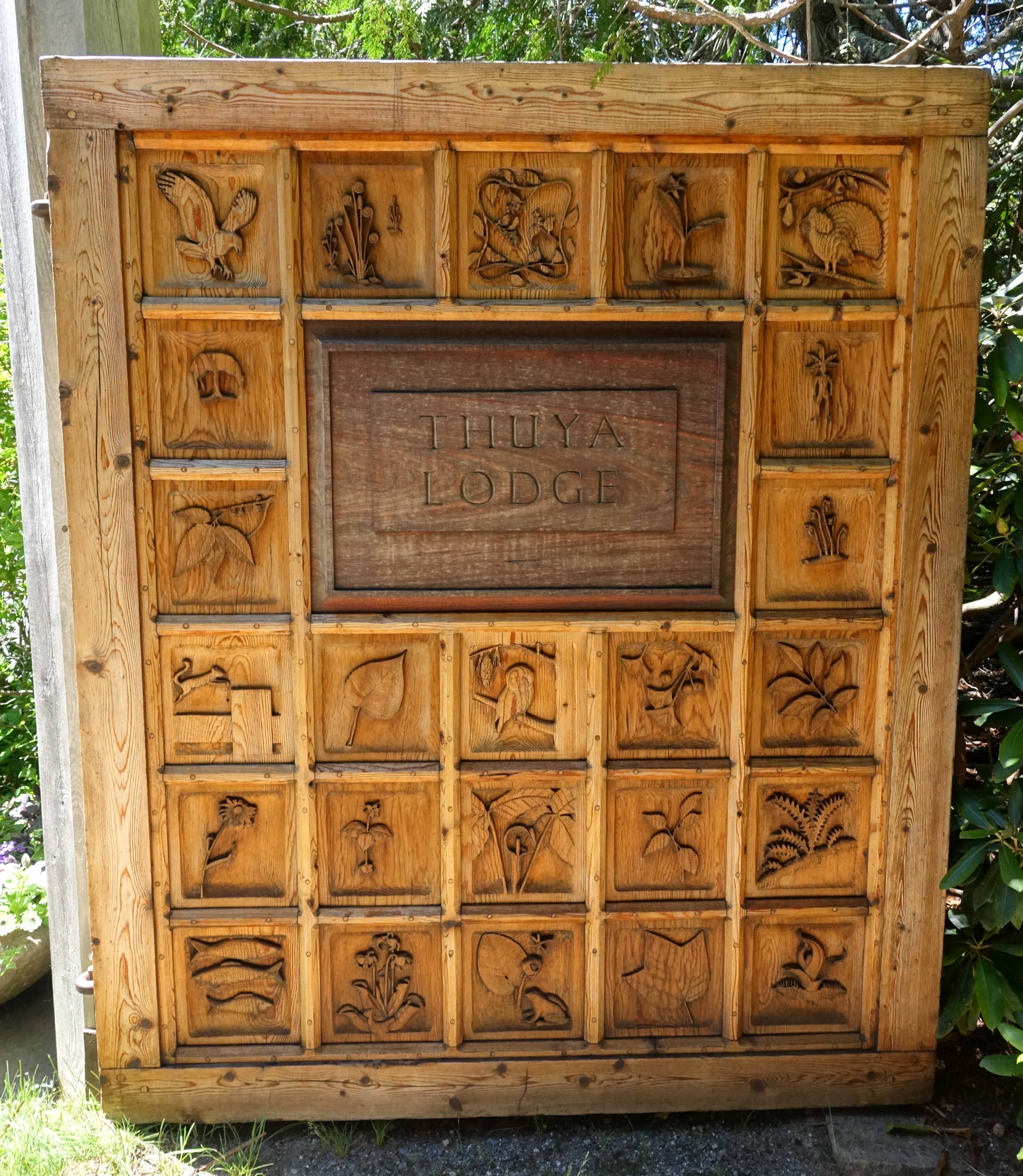 Carved Wood Doors