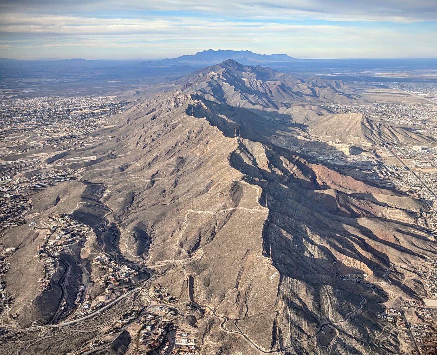 Franklin Mountains Backdrop