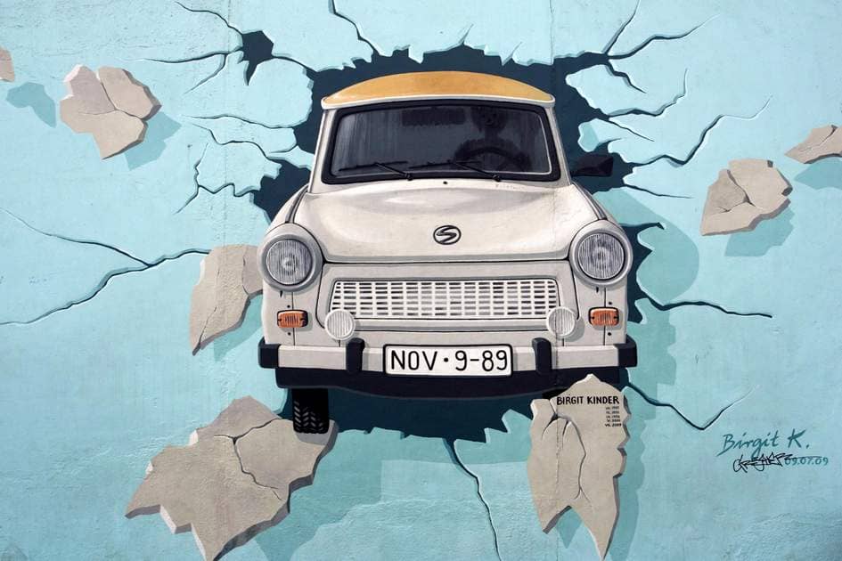Trabant Breaking Through