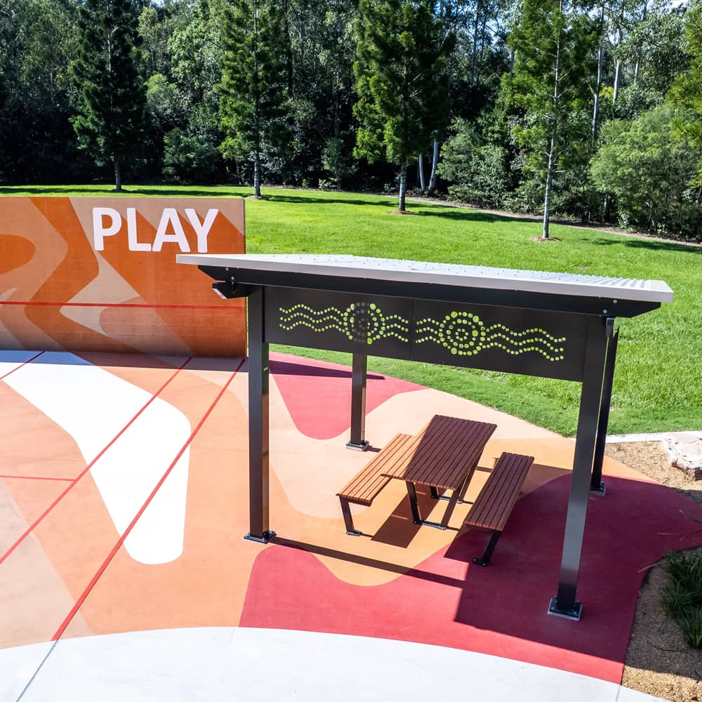 Retro Picnic Pavilions