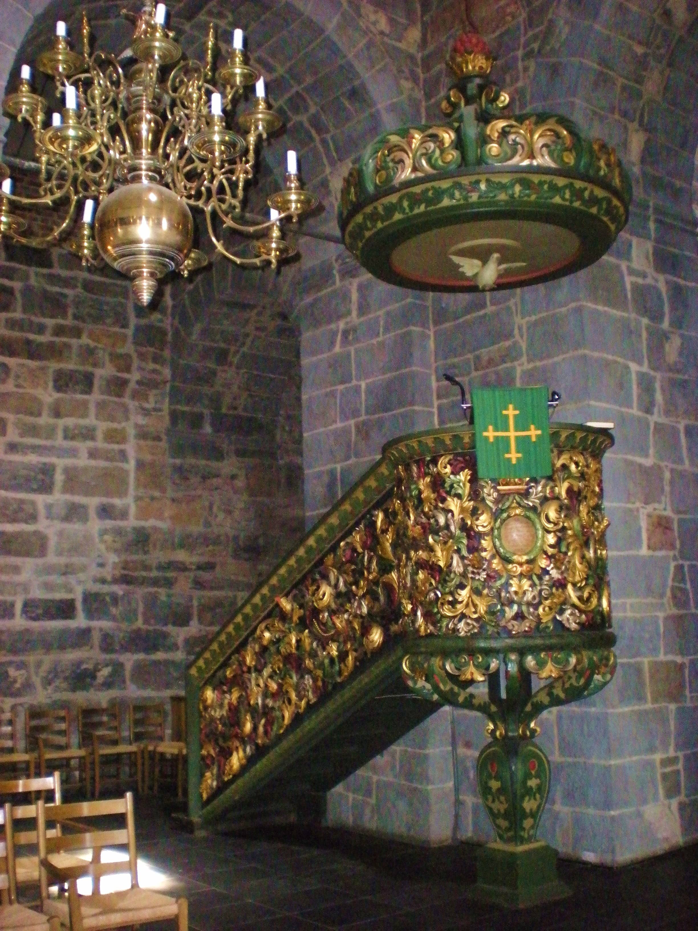 Baroque Pulpit