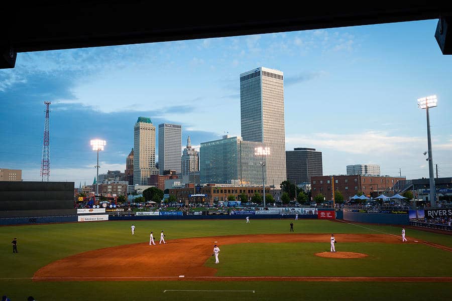 Downtown Tulsa Skyline View