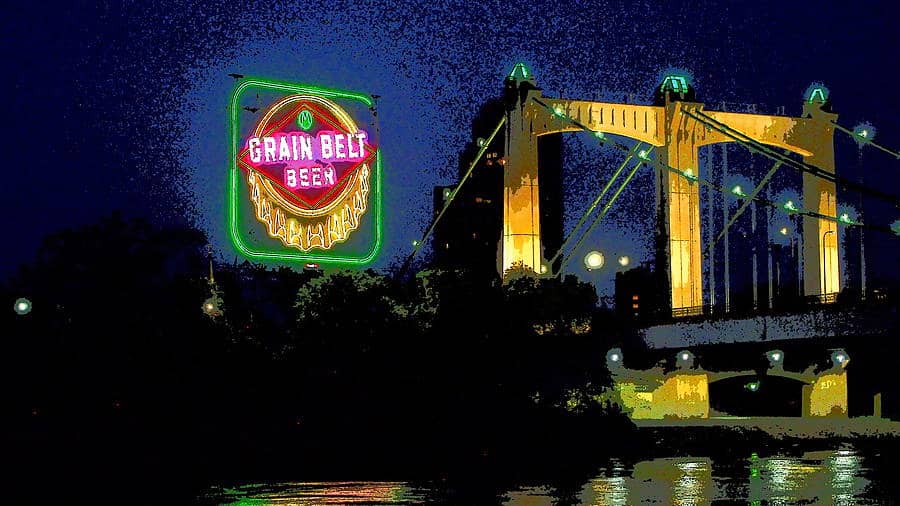 Hennepin Avenue Bridge View