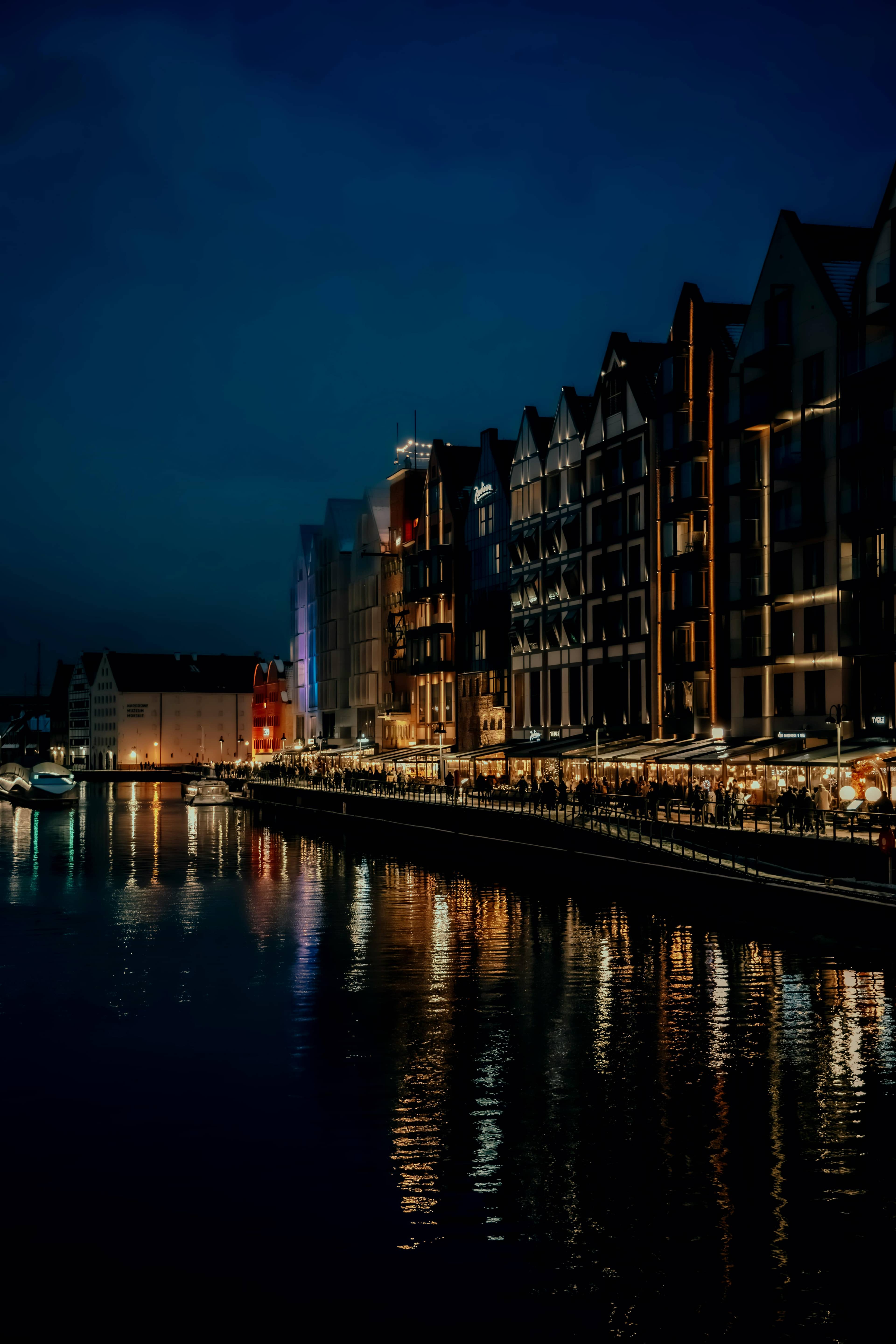 Vibrant Evening Atmosphere