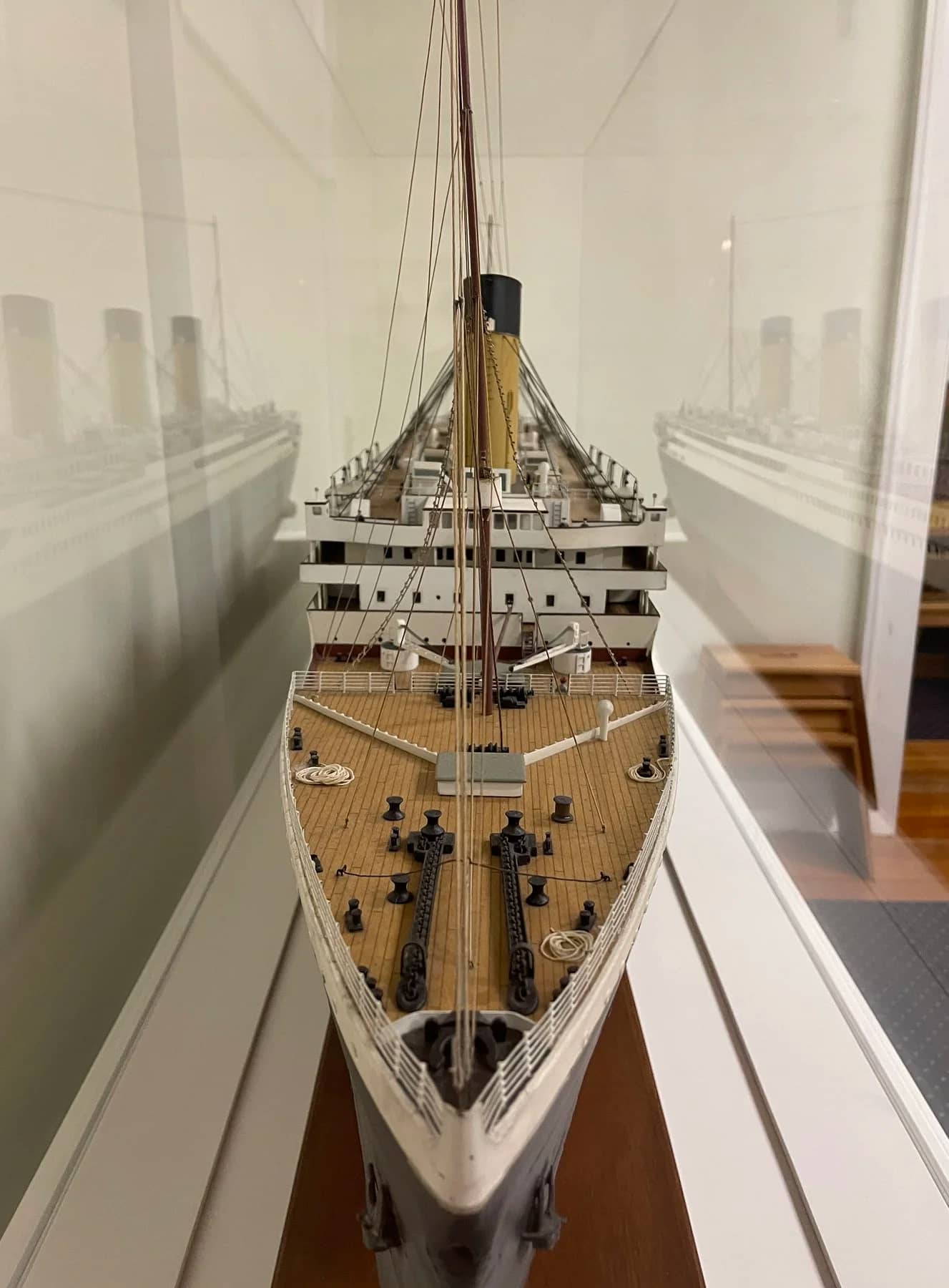 Titanic and France Replicas