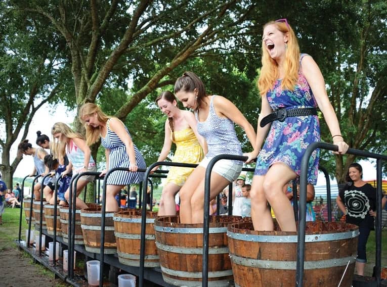Grape Stomping Events