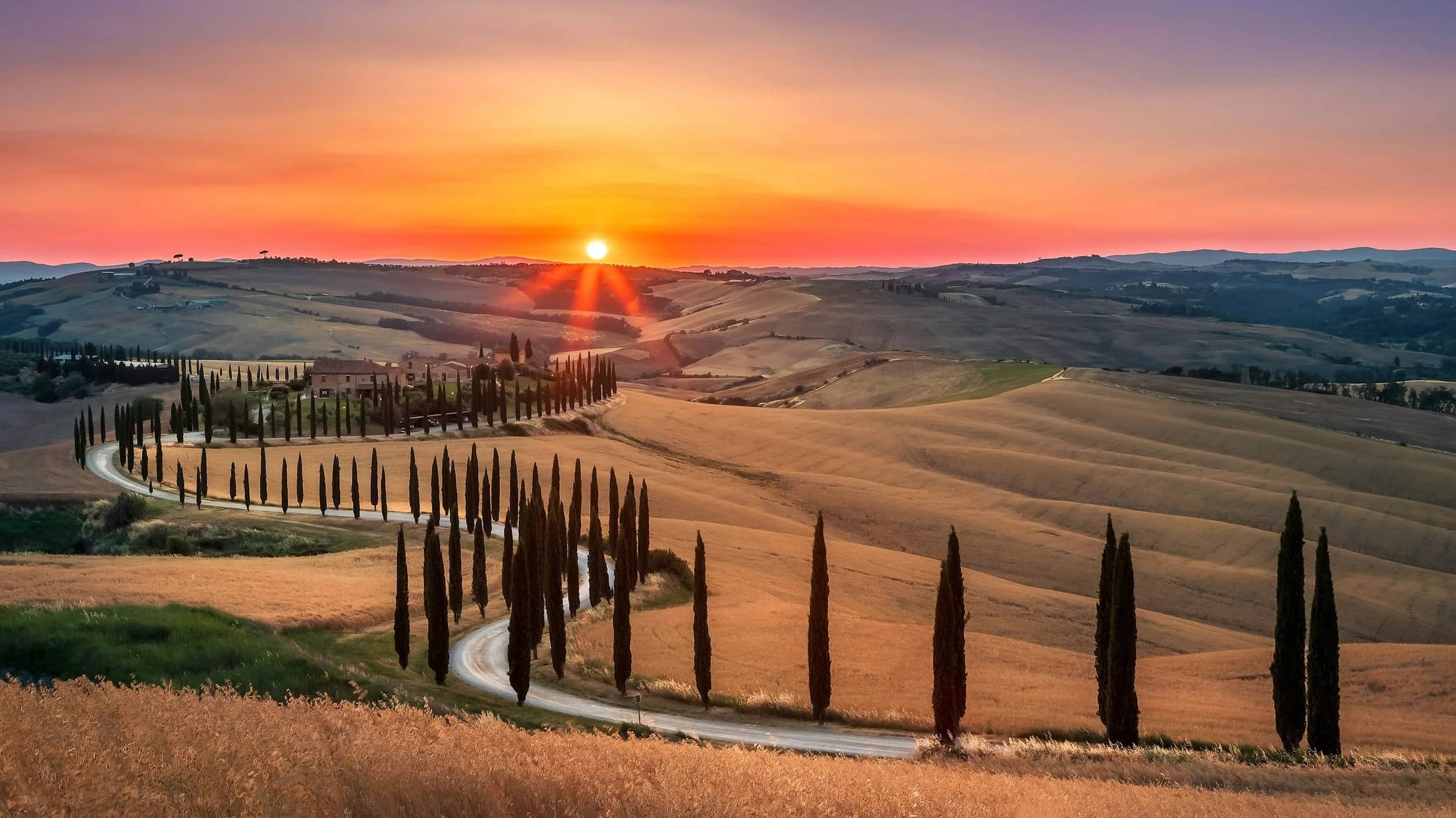 Crete Senesi Landscape