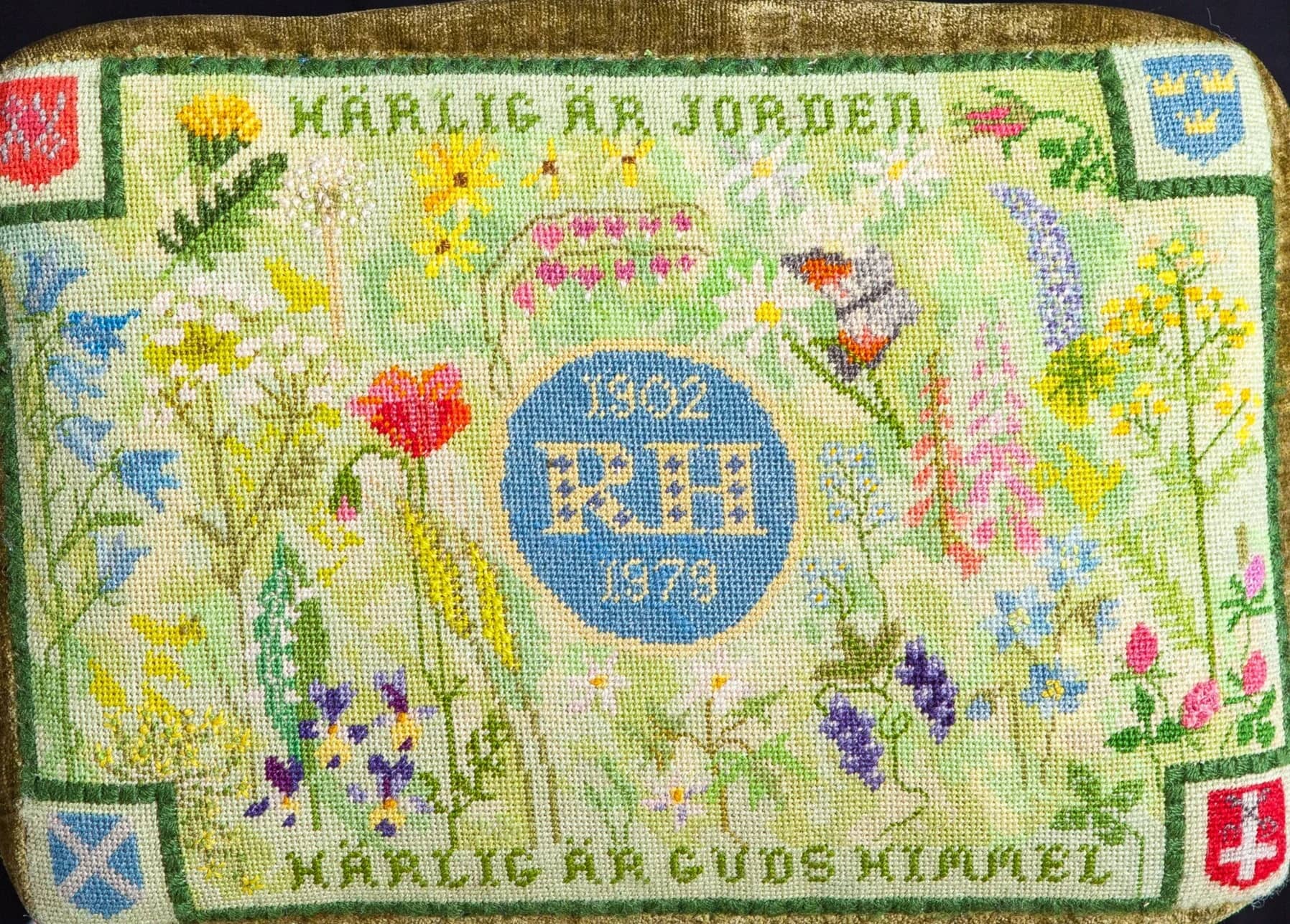Handmade Needlepoint Kneelers