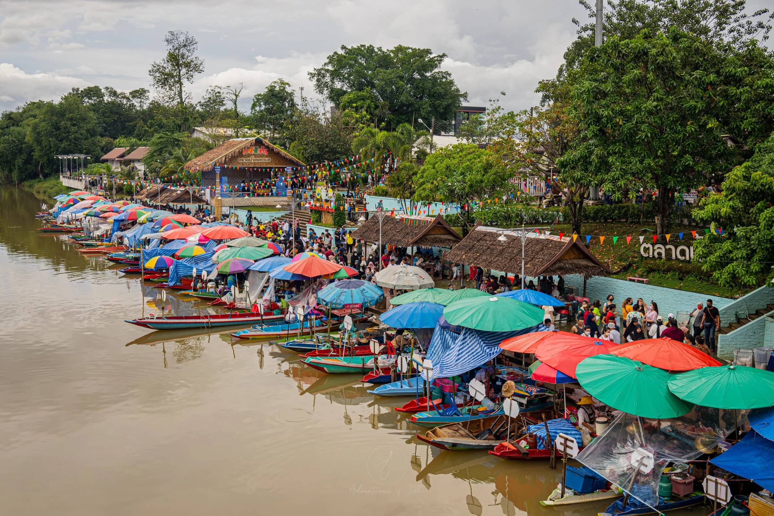Open-Air Village Ambiance