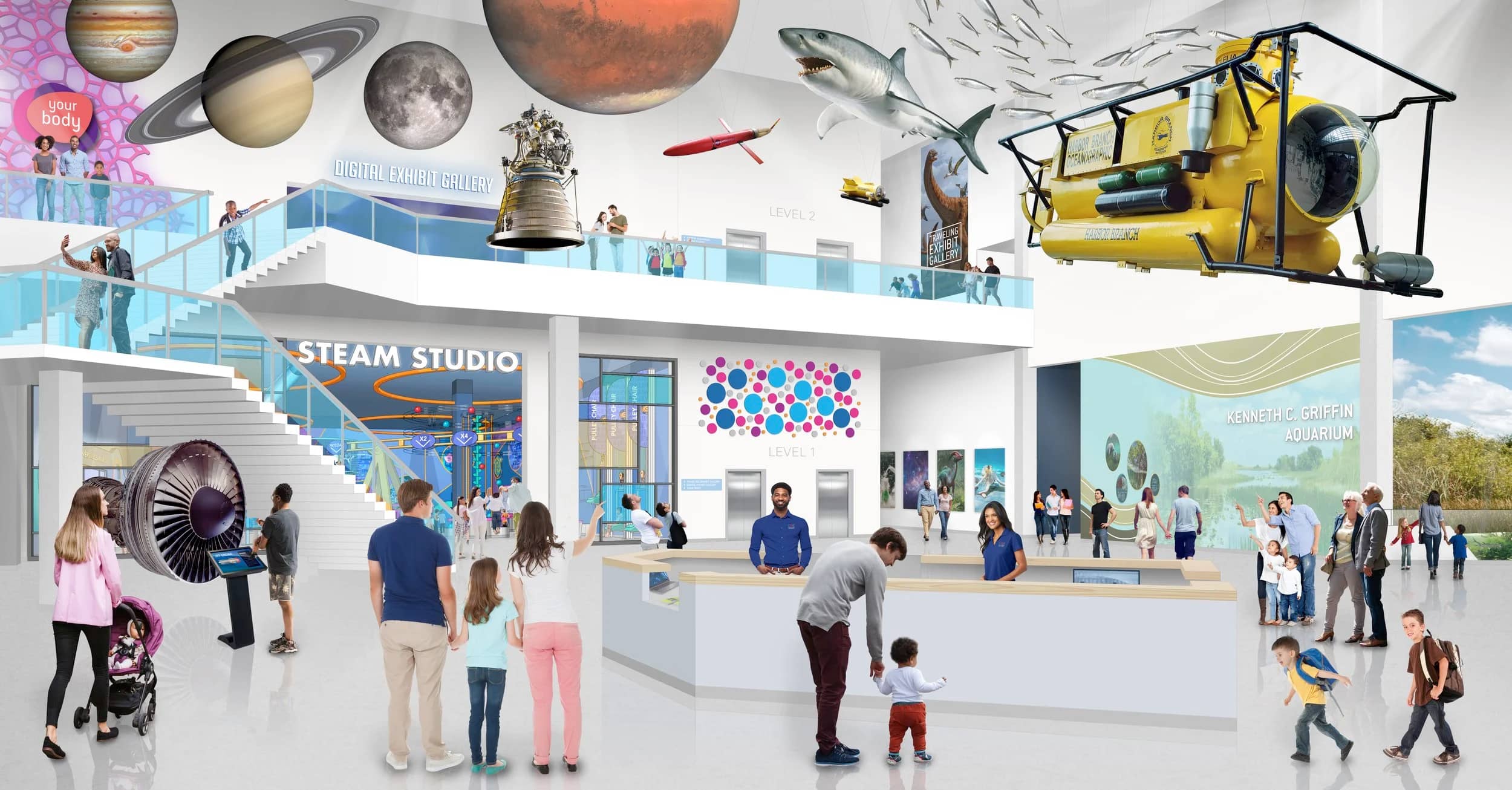Interactive STEM Zone