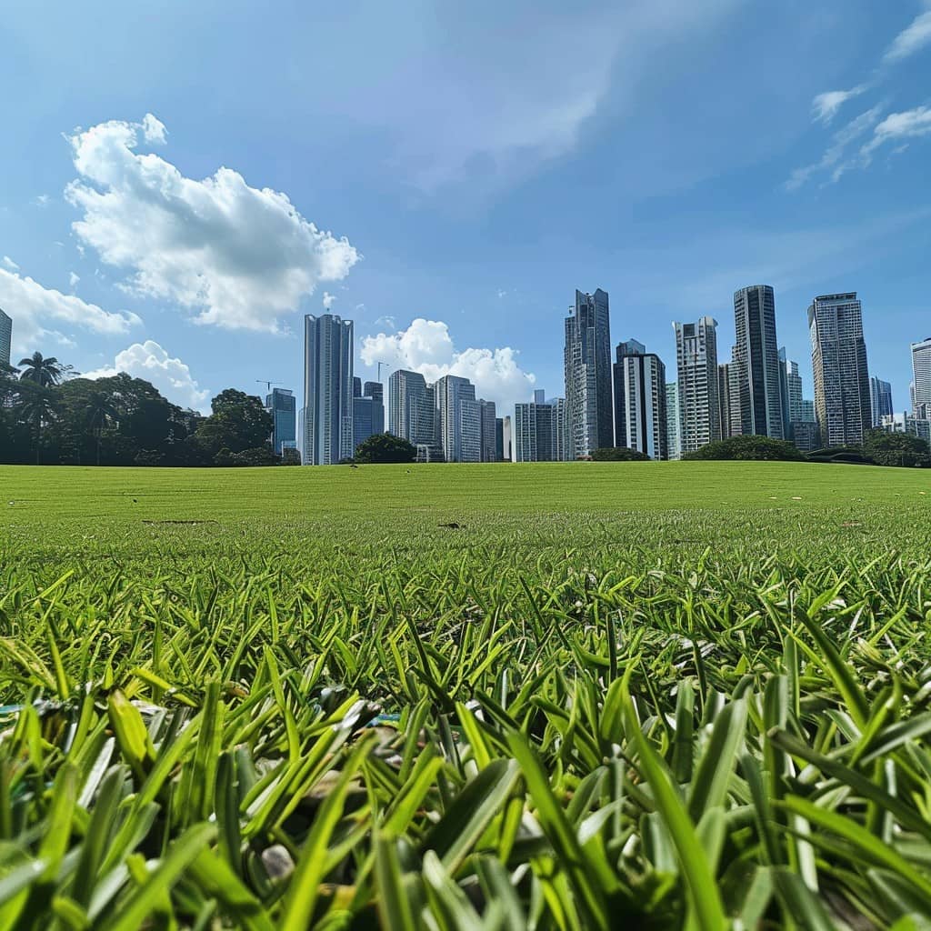 Rolling Hills and Green Spaces