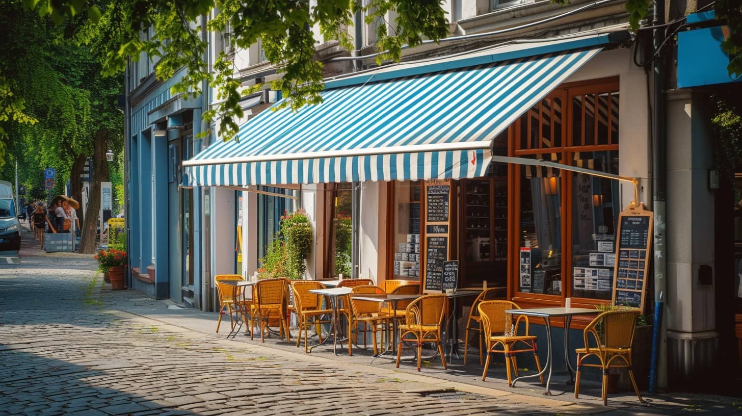 Lively Outdoor Dining