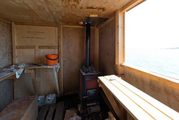 Communal Sauna Cabins