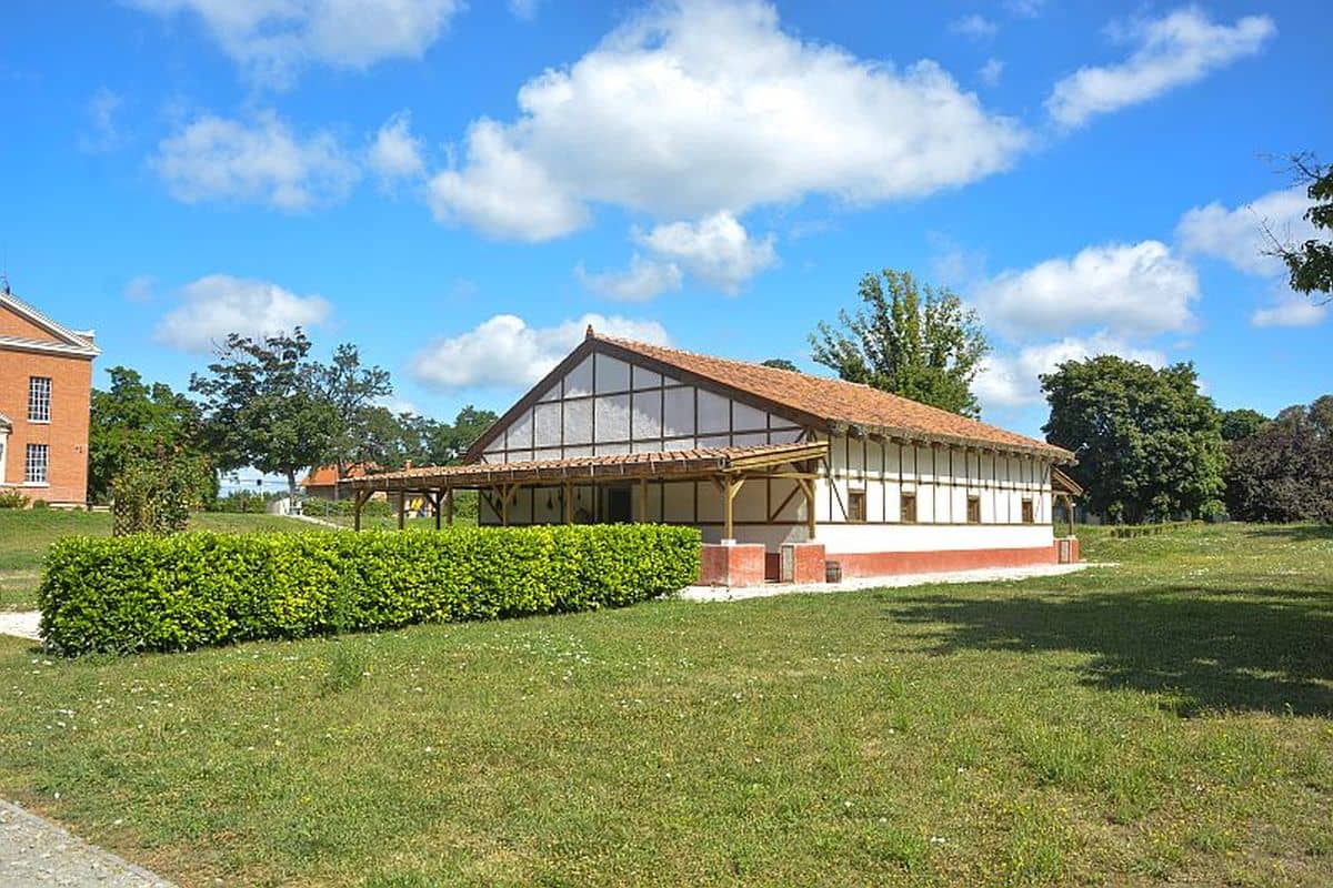 Reconstructed Roman House