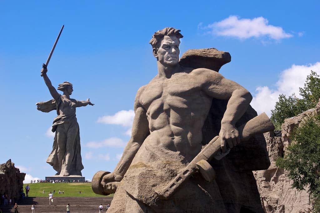 The Motherland Calls Statue