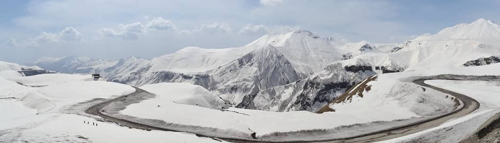Panoramic Caucasus Views