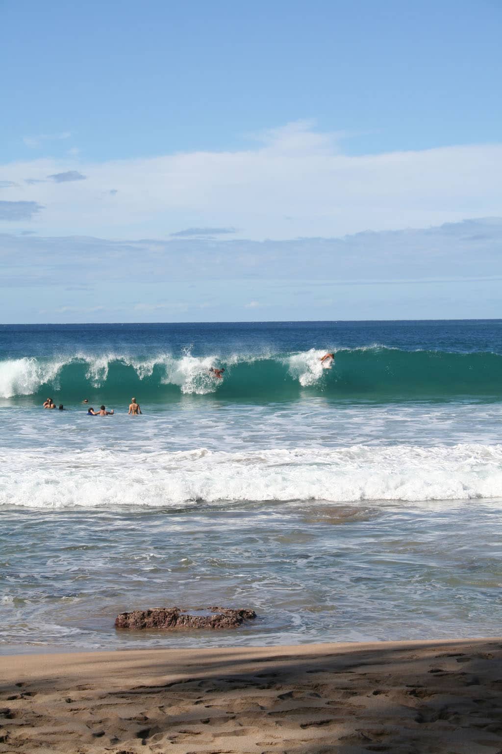 Body Surfing Waves