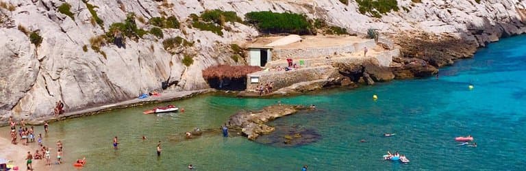 Cala Barques Cala Sant Vicenç