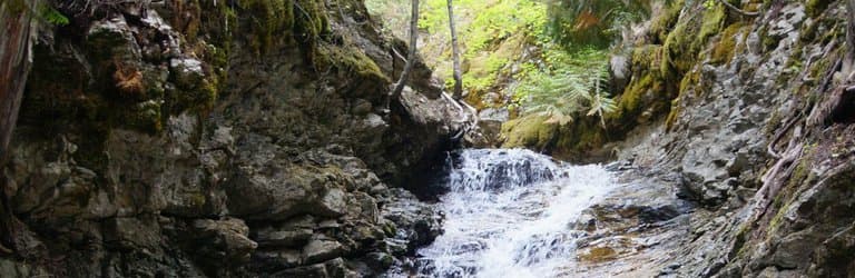 Ein etwas kleinerer Wasserfall