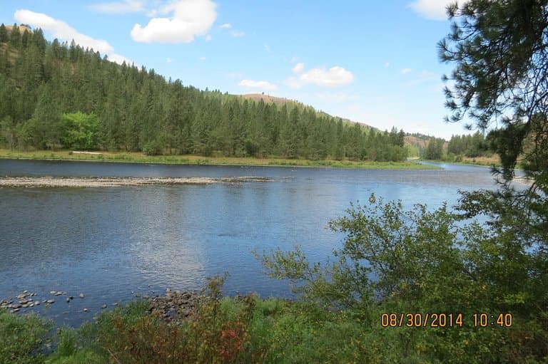 Clearwater River, near Nez Perce
