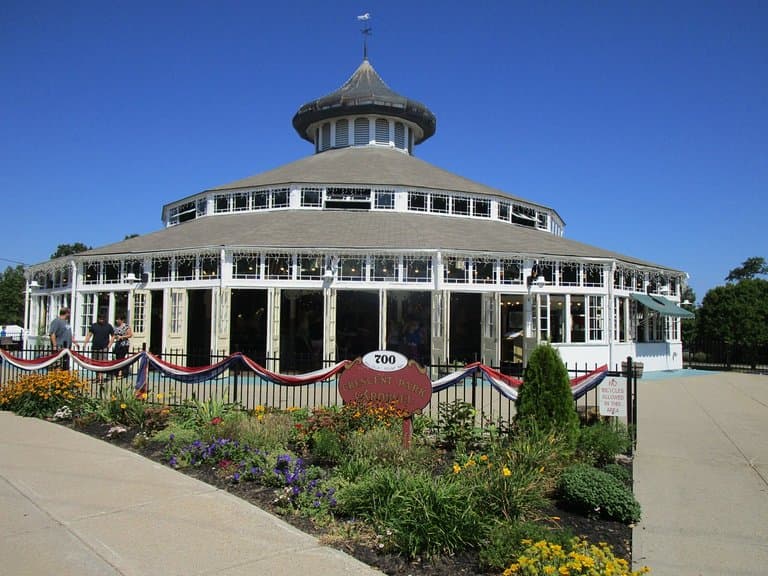 Crescent Park Looff Carousel.