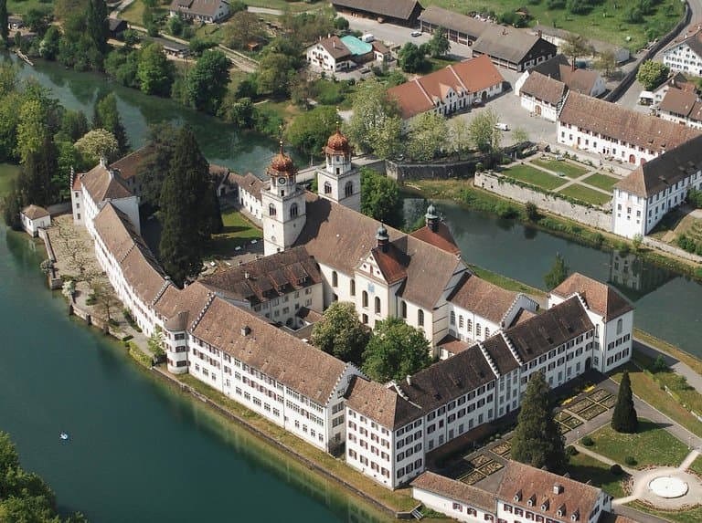 Rheinau Klosterkirche vue extérieure