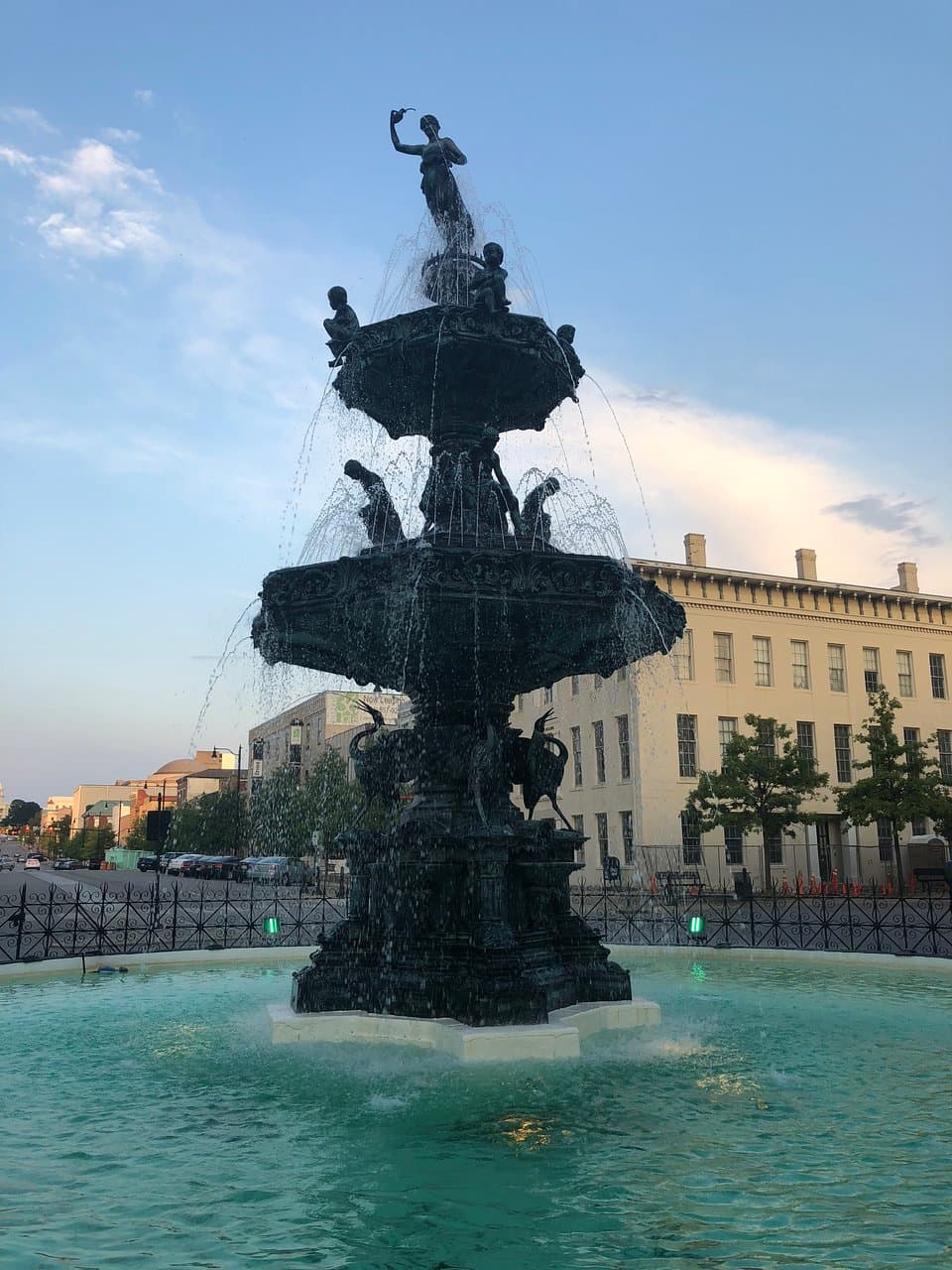 Court Square Fountain
