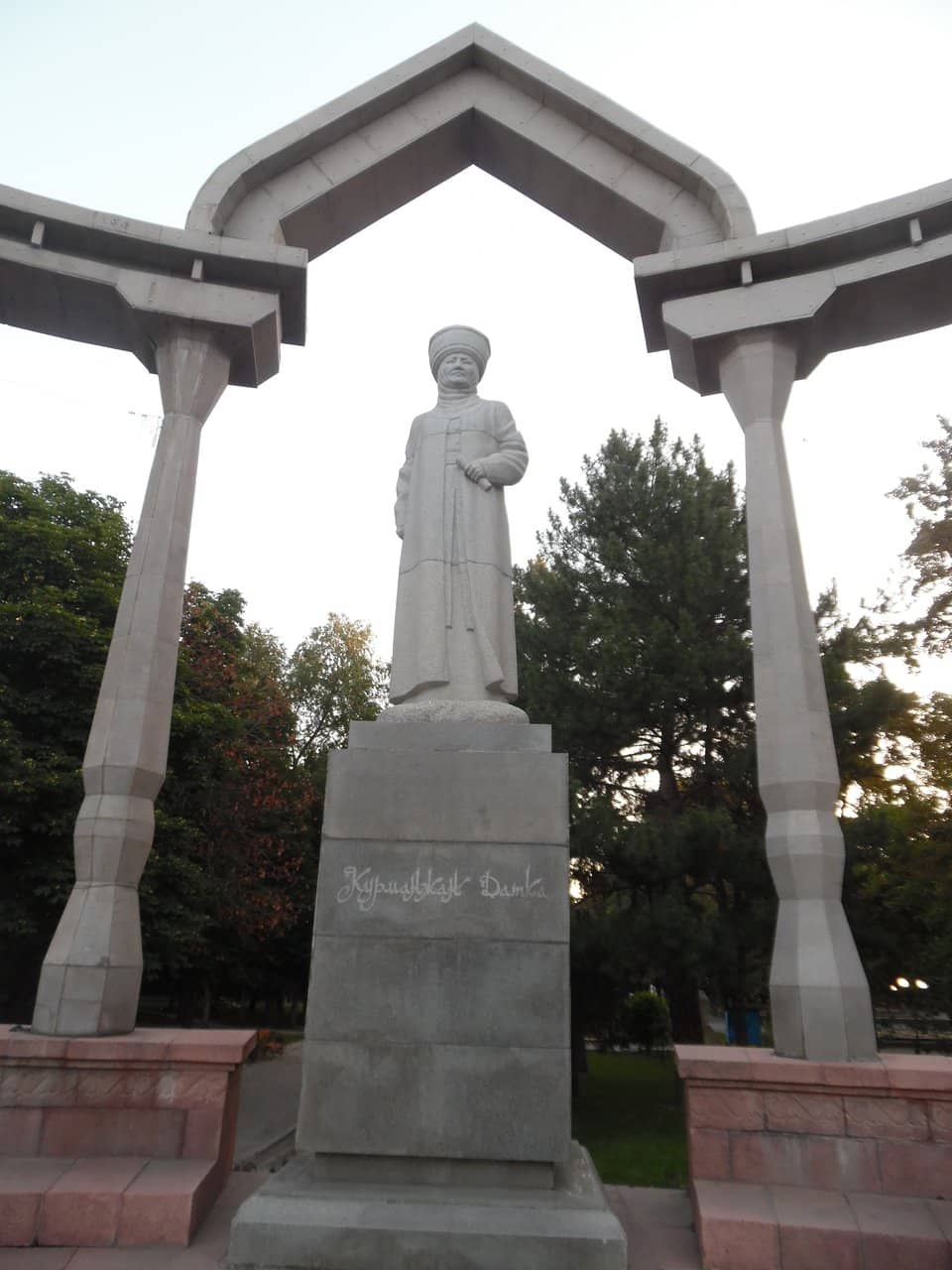 Kurmanjan Datka Statue