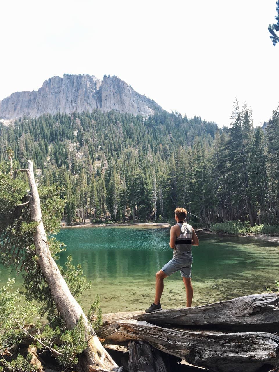 Scenic Alpine Lake Hike