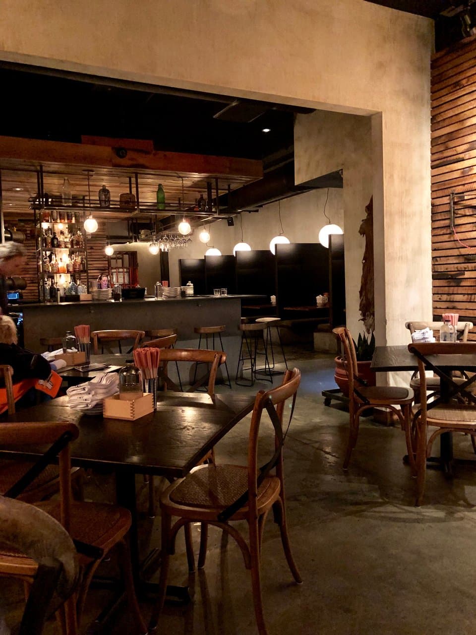 View at 5 pm on a weekday - best time to eat here!