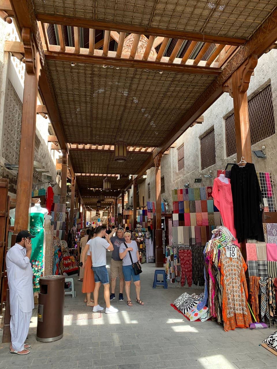 Vibrant Fabric Stalls