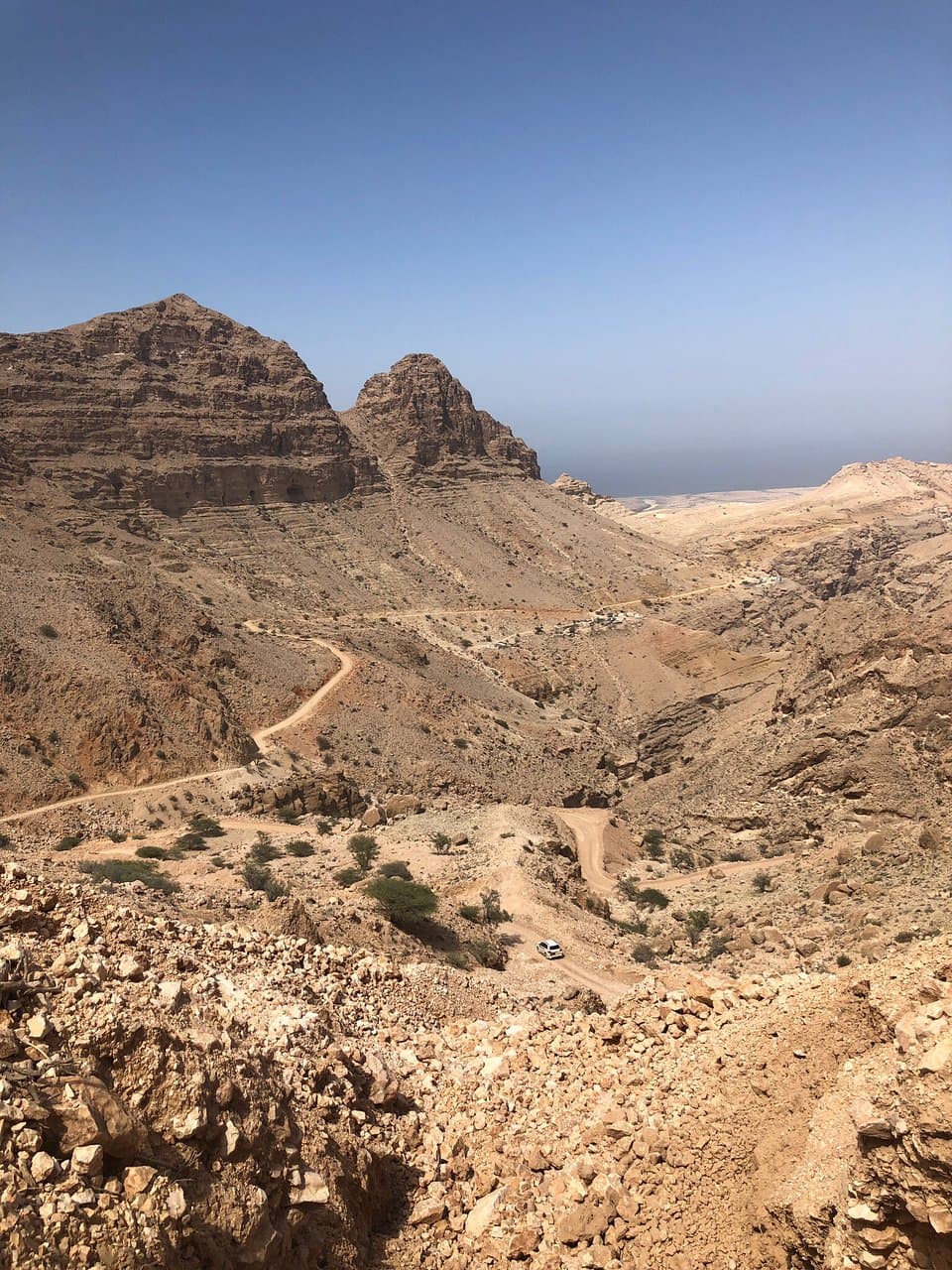 A must do adventure approx 2 hours from muscat. Breath taking views from the mountains. We didn’t climb down into the caves though we loved the picturesque drive. 4WD highly recommended. Can be clubbed into a day trip with Bima sink hole.