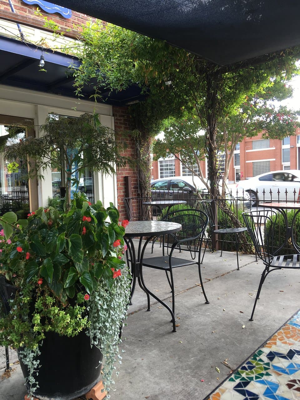 Niedlov's outdoor patio